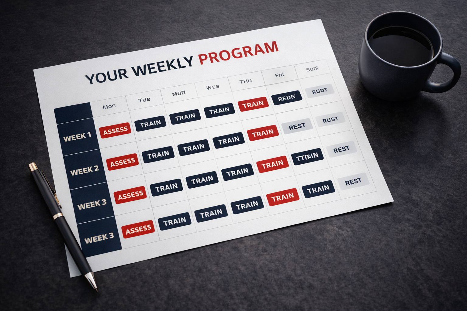 Structured natural enhancement training programs